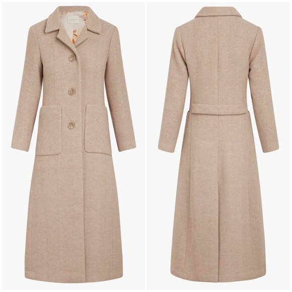 💕FAVORITE DAUGHTER💕 The Pick Me Coat ~ Carmella Twill 8 NWT - Picture 10 of 16